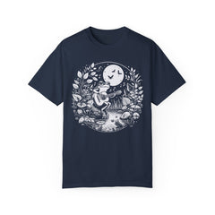 Frog Guitarist Retro Graphic Shirt