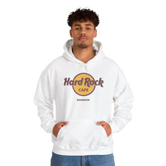 Hard Rock Cafe Bangkok Vintage Logo Hoodie — Retro Pullover