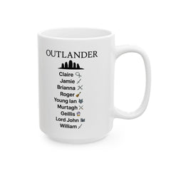 Unique Outlander Ceramic Mug - Perfect Gift for Coffee Lovers, Unique Fan Gift