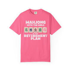 Mahjong Retirement Plan Unisex T-Shirt - Fun Gift for Friends