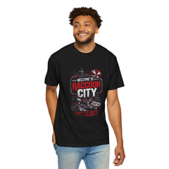 Raccoon City Graphic T-Shirt — "Welcome to Raccoon City" Horror Gamer Tee