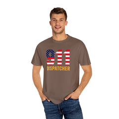 Vintage 911 Dispatcher Garment Dyed T-Shirt