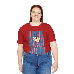 Love Mahjong Graphic Unisex Tee
