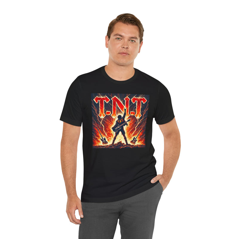 Inspired By AC DCs TNT - Graphic Unisex Jersey Short Sleeve Tee