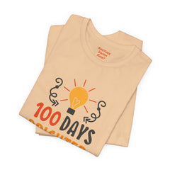 100 Days of School Brighter Teacher Appreciation T-Shirt