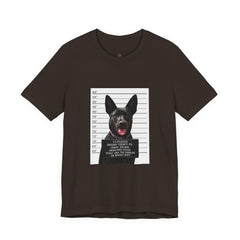 K9 Mugshot Personalized with your Dog T-Shirt
