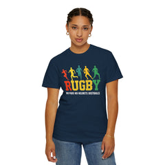 Rugby Players Rainbow Graphic T-Shirt