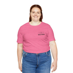 Dog Mom T-Shirt — Personalized Your Dog Image  Tee (Custom Name)