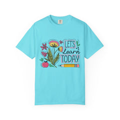 Floral Teacher T-Shirt - Comfort Colors Soft