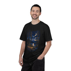 Moonlit Forest T-Shirt – Nature Lover Camping Shirt