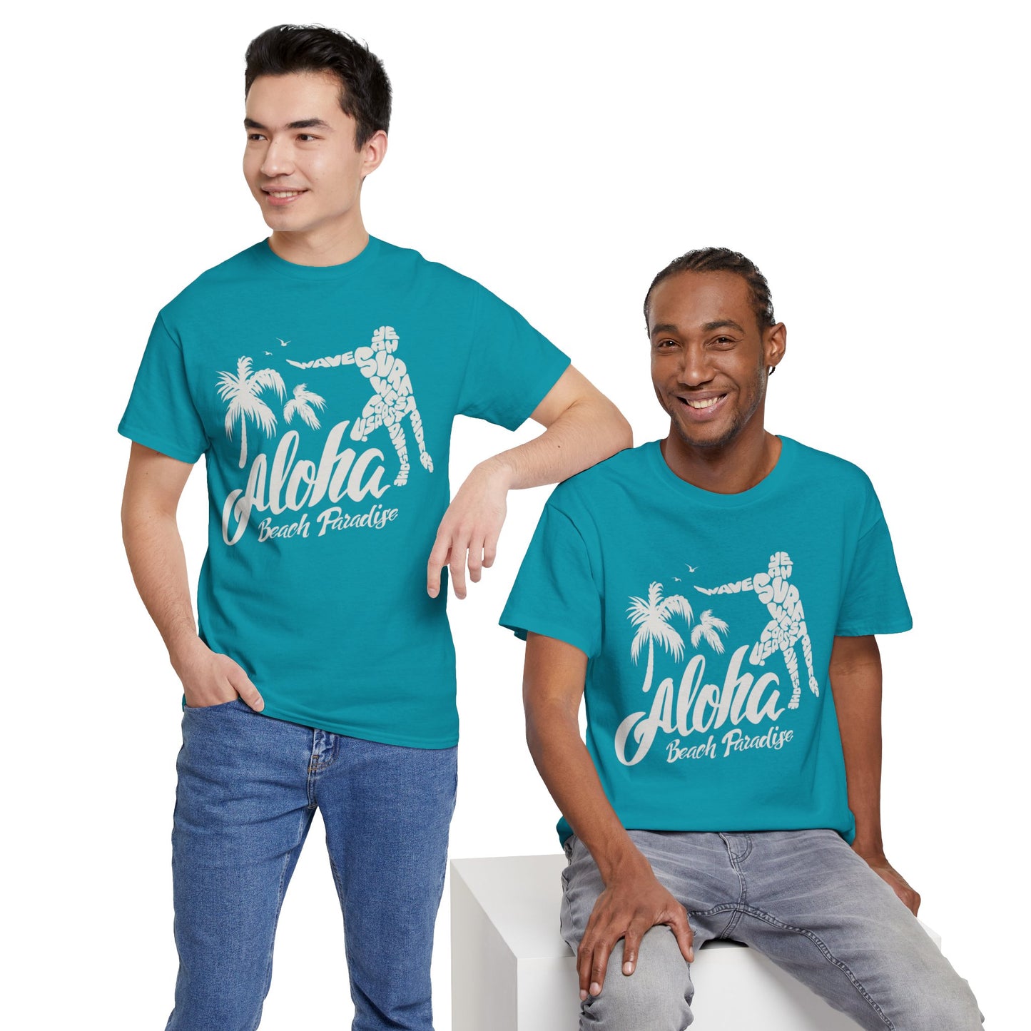 Aloha Paradise Unisex Heavy Cotton Tee