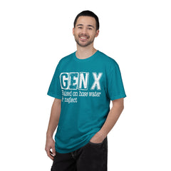 Raised on Hose Water and Neglect — Retro Graphic T-Shirt (Vintage Gift for Gen X)