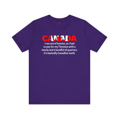 Funny Canadian Tim Hortons reference Tee