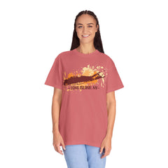Long Island NY Comfort Colors Garment-Dyed T-shirt with Long Island Ice Tea Cocktail Recipe on Back