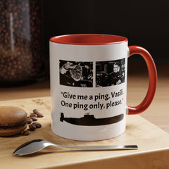 Mug - Hunt For Red October Fan Mug, Sean Connery Gift, Submarine Movie Fan Gift