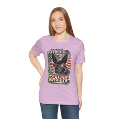 Personalized with your Dogs name and image Patriotic Dog T-Shirt