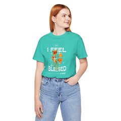 I Feel Blessed Tee - Positive Vibes Floral