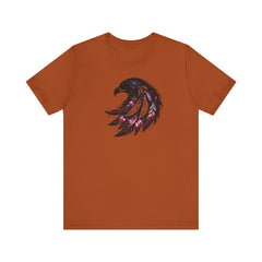 Nature-Inspired Eagle Tee, Boho Style Shirt for Outdoor Lovers, Perfect for Birthdays, Festivals, or Everyday Wear