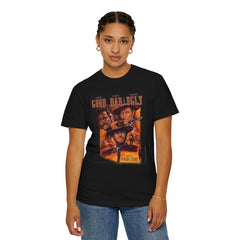 Vintage The Good The Bad And The Ugly Western Movie Poster Graphic T-Shirt