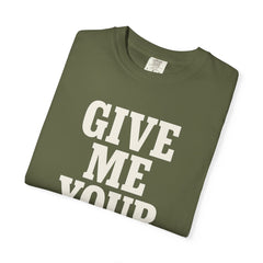 Two And A Half Men Inspired Graphic T-Shirt - Give Me Your Thumb Vintage Tee