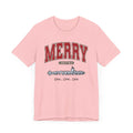 Big MERRY CHRISTMAS Submarine Brotherhood -Unisex Jersey Short Sleeve Tee