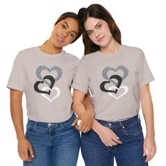 Triple Heart Design Tee