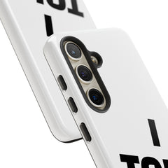 I TOLD YA movie tough case, gift for her, gift for him, movie lover gift, film buff cell case, cinema fan phone case, pop culture cell case