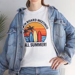 Summer Vibes Tee - Fun Casual Wear for Beach Lovers, Humor Tee, Gift for Surfing Enthusiasts, Summer Fashion