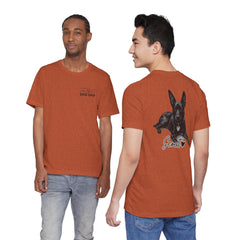 Dog Dad T-Shirt — Personalized Your Dog Image  Tee (Custom Name)