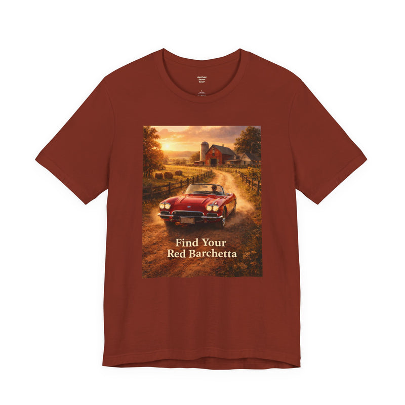 Find Your Red Barchetta Vintage Car T-Shirt