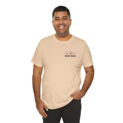 Dog Dad T-Shirt — Personalized Your Dog Image  Tee (Custom Name)