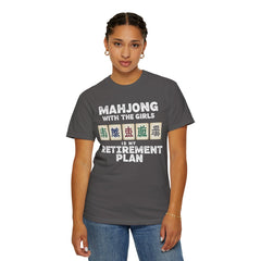Mahjong Retirement Plan Unisex T-Shirt - Fun Gift for Friends