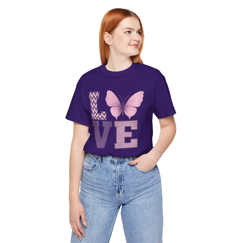 Love Butterfly Tee - Unisex Jersey