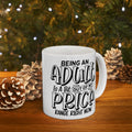 Sarcastic mug, quote mug, ceramic mug, adulting gift, gift for him, gift for her, funny coffee mug, 11oz mug, 15oz mug, humor gift, office gift, coworker gift, unique mugs.