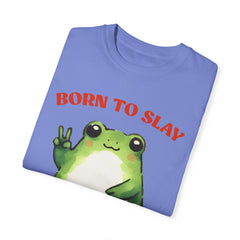 Vintage Style Frog , Born to slay -  Stylish Unisex T Shirt
