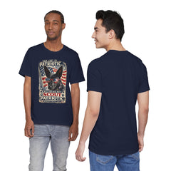 Personalized with your Dogs name and image - Patriotic Dog T-Shirt