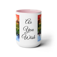 Westley and Buttercup - AS YOU WISH, 15 oz. mug