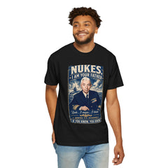 Nukes I Am Your Father Vintage United States Navy Nuclear Power Submarine Graphic T-Shirt