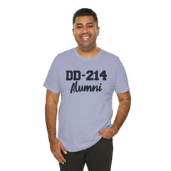DD-214 Alumni Tee — Military Service Veteran Tribute T-Shirt
