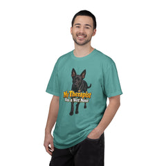 My Therapist Has a Wet Nose Personalized with your dog(s) image T-Shirt