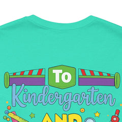 Personalized Name Kindergarten Teacher T-Shirt —  Kindergarten and Beyond Graphic Tee