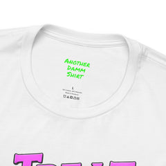 Personalized Treat Dealer T-Shirt — Funny Pet Lover Tee with Girl and Dog on Purple Couch