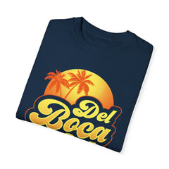 Del Boca Vista Graphic - Unisex Garment-Dyed T-shirt