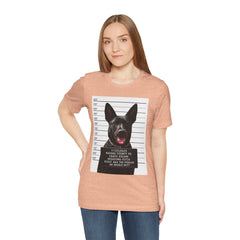 K9 Mugshot Personalized with your Dog T-Shirt