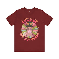 Funny Cat Paws Up Hip Hop Heads - Graphic Tee