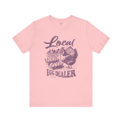 Local Egg Dealer Unisex Jersey Tee - Perfect for Farmers & Foodies