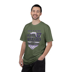 Level 37 Wizard T-Shirt — "Not a Nerd" THAC0 Survivor D&D Gamer Tee