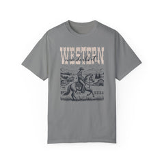 Vintage Style Cowboy Graphic Shirt - Stylish T Shirt