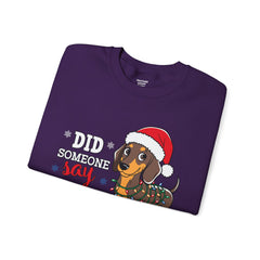 Did Someone SAY Dog Treats? - Unisex Heavy Blend™ Crewneck Sweatshirt