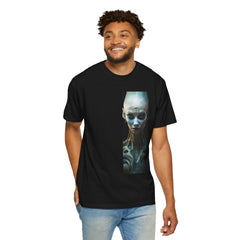 Exo Skeleton Alien - BookMark Unisex Garment-Dyed T-shirt